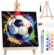 Football paint numbers kit - numbers,