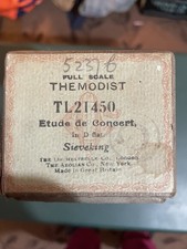 Themodist Full Scale Aeolian Pianola Roll-TL21450 Etude de Concert-Sieveking