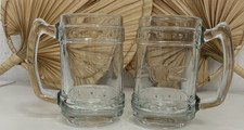 PAIR OF CAPTAIN MORGAN RUM GLASS TANKARDS -  PUB HOME BAR TWO 2