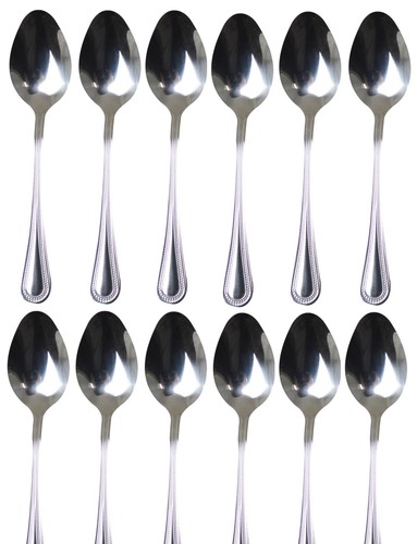Bead pattern coffee spoons - pattern,