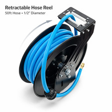 Air Hose Reel 50ft 1/2"