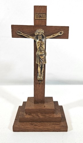 Vintage wooden standing - wooden,