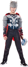 Boys Superhero Cape and Muscle