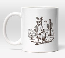 Cool Kangaroo Mug, Funny