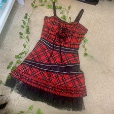 Hell Bunny Women's vintage Red