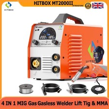 HITBOX 4in1 MIG Welder 200Amp