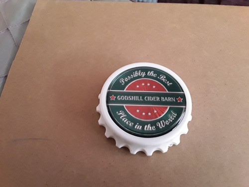 Fridge magnet godshill cider - magnet,