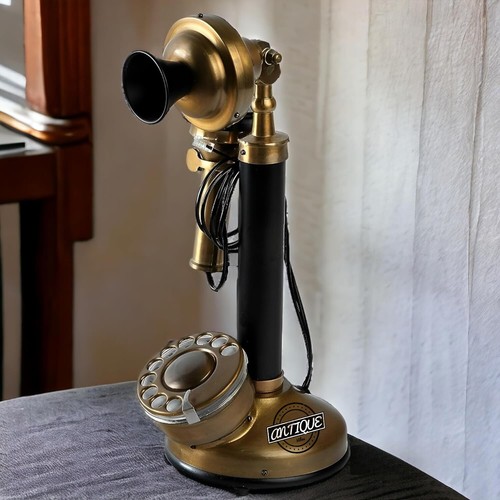 Antique brass street booth - street,