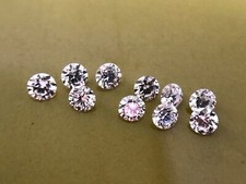 Natural Diamond Round brilliant Cut 1.5 mm |  10 x 1.5 mm Natural Diamond Melee