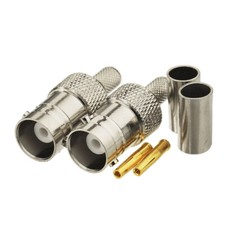 10pcs BNC Crimp Jack female