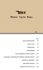 BSA Motor Cycle Data 1964