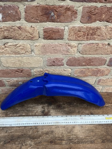 Vintage blue front mudguard - blue,