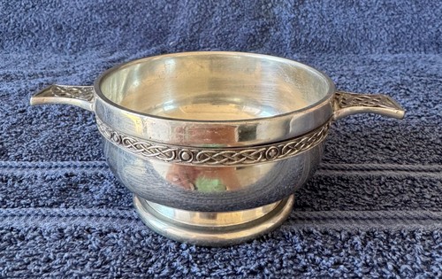 Scottish quaich engraved - scottish,