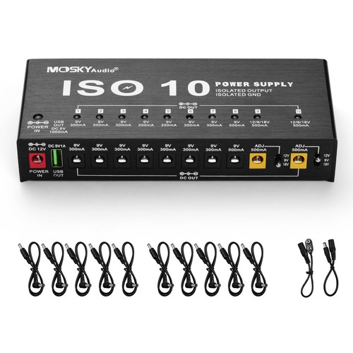 Mosky iso outputs - 10, guitar