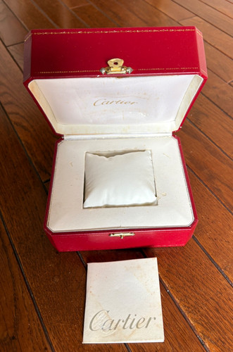 Authentic cartier empty watch - cartier,