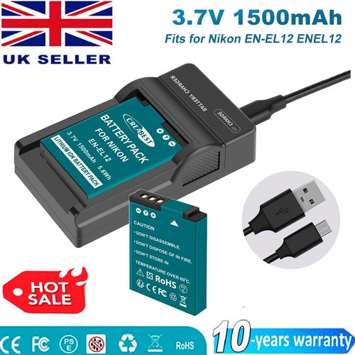 El12 battery charger - 2x, &charger