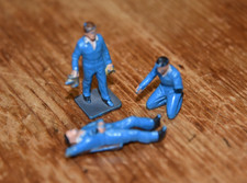 CORGI TOYS 3x Motor Mechanics - some parts missing and paint is a bit poor!