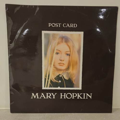 Mary hopkin postcard vinyl - postcard,