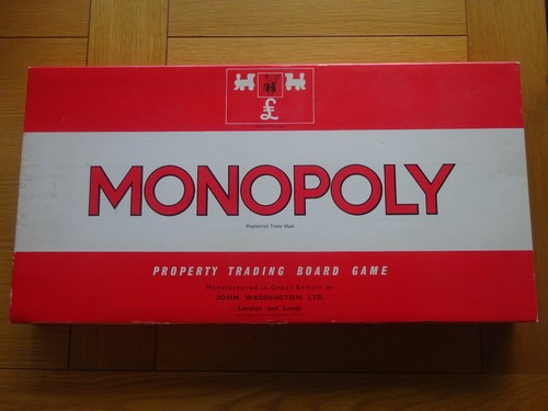 Monopoly original classic 1972 - monopoly,