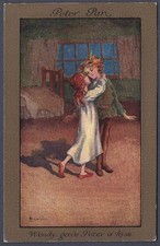 Wendy gave Peter a kiss - 1917