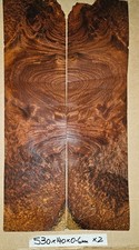 REAL WOOD VENEER Amboyna BURR X2,DASHBOARDS,GUITARS,CRAFTS,FURNITURE,BOXES