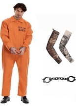 Adults Mens Prisoners Costume