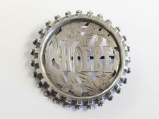 Antique Sterling Silver Phoebe Name Brooch Pin Circa 1885 5g