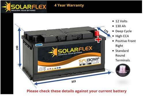 12v 130ah leisure - 12v, deep