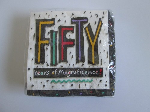 New magnificence 50th birthday - new,