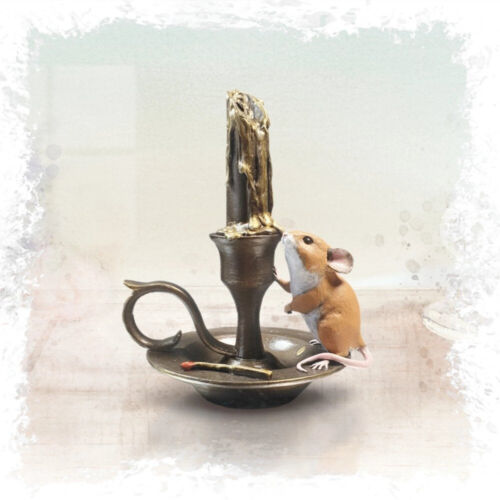 Hand painted mice - hand, cast