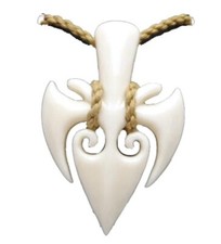 32MM CARVED WATER BUFFALO BONE