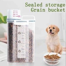 Dog Cat Food Plastic Storage