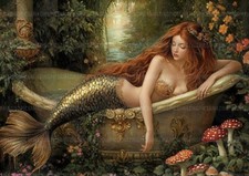 Mythical Mermaid Art Print