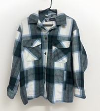 Zara Green Plaid Overshirt