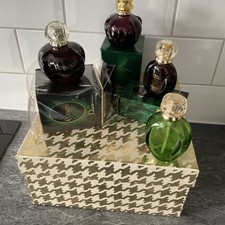 Christian Dior Vintage Box And Empty Poison Bottles In Original Boxes Bundle