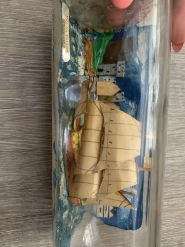 Vintage handmade ship - handmade, a