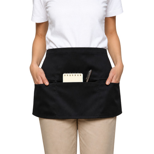 Waist apron with open - waist,