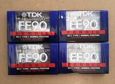 Tdk fe90 c90 blank audio - tdk,