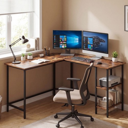 Large computer desk office - computer,