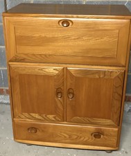 Very clean ercol writing - very,
