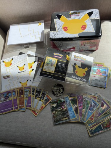 Pokemon cards job lot and - , tin