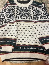 VINTAGE Mens Crew Neck Jumper