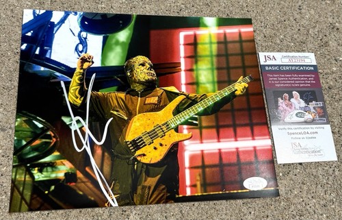 Man slipknot signed 8x10 - v,
