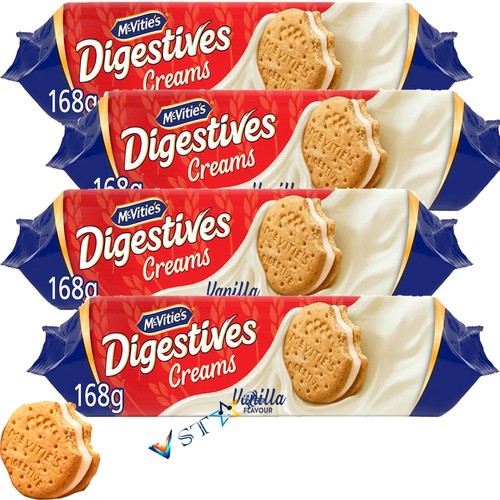 Mcvities digestives creams - digestives,