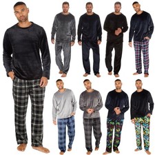Mens Soft Fleece Pyjamas