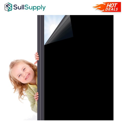Black frosted window film - window,