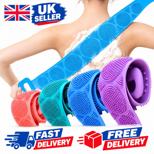 Silicone body back scrubber - body,