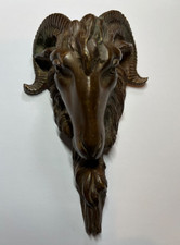 Mounted Ram's Head for Door - 5 inches tall