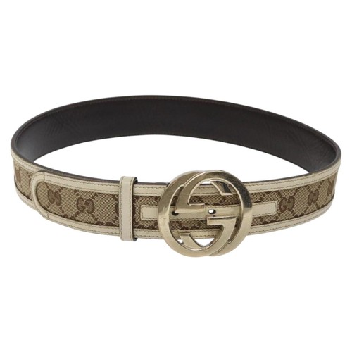 Gucci canvas belt - gucci, 35.4"