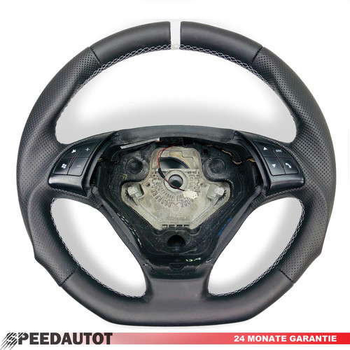 Leather steering wheel - steering, new